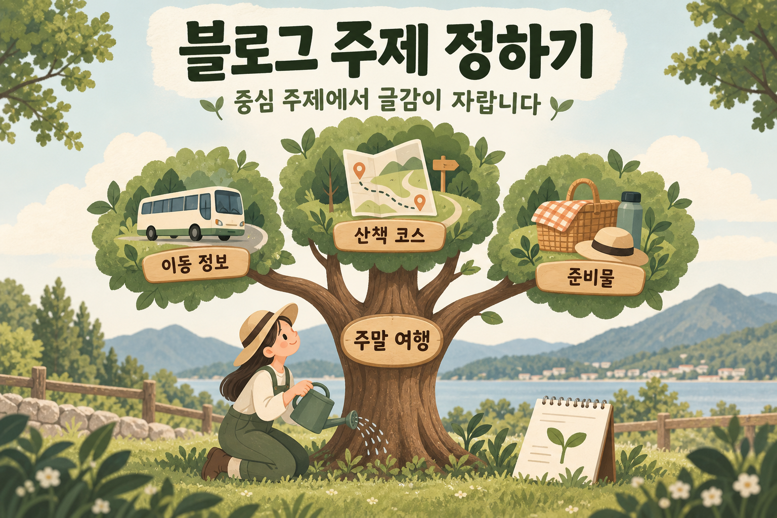[블로그 강의 02] 블로그 주제 정하기, 오래 쓸 수 있는 방향을 찾으세요